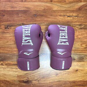 Everlast Elite 2 Boxing Gloves, Purple/Black 12 oz.